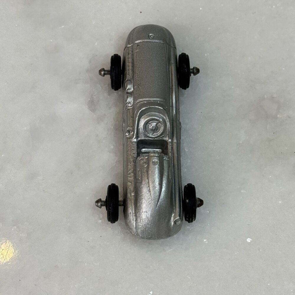 VINTAGE MIDGETOY 3" INDY RACER #7 RACE CAR SILVER ROCKFORD - Picture 8 of 10